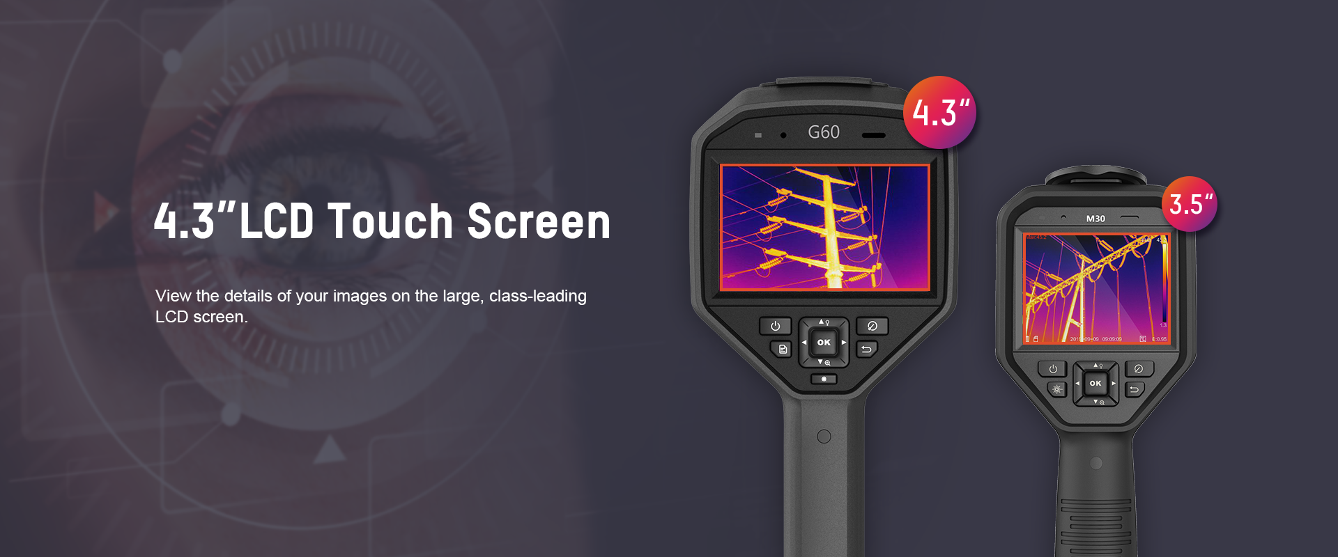 HIKMICRO G Series - LCD Touch Screen