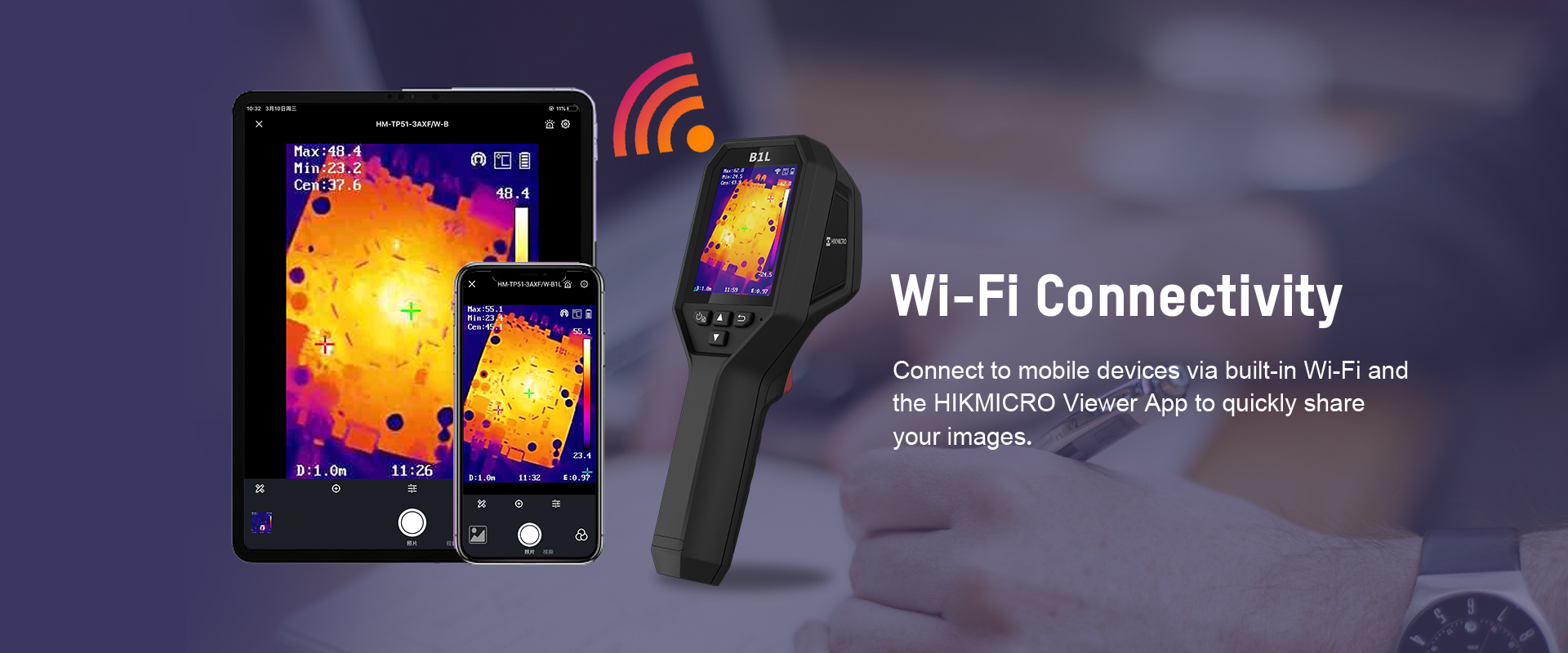 HIKMICRO B20 - Wi-Fi Connectivity