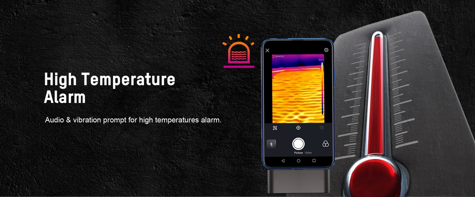 HIKMICRO Mini1 - High Temperature Alarm