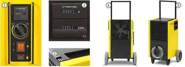 Graphic - Trotec TTK 355 S Control Panel