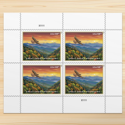 USPS Great Smoky Mountains Stamps Priority Mail Express Stamp On Sale