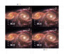 2026 Current Value Galaxy Pair Priority Mail Express Stamps