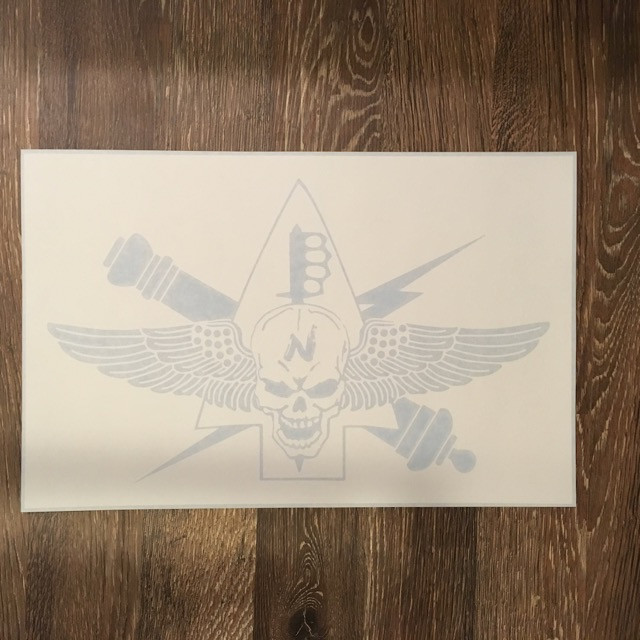 Det N Jack Logo Paint Stencil VINYLINES