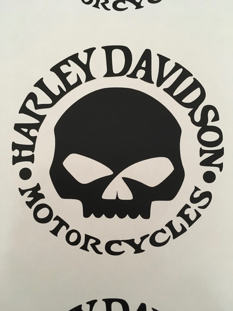 Vinyl and stickers harley davidson