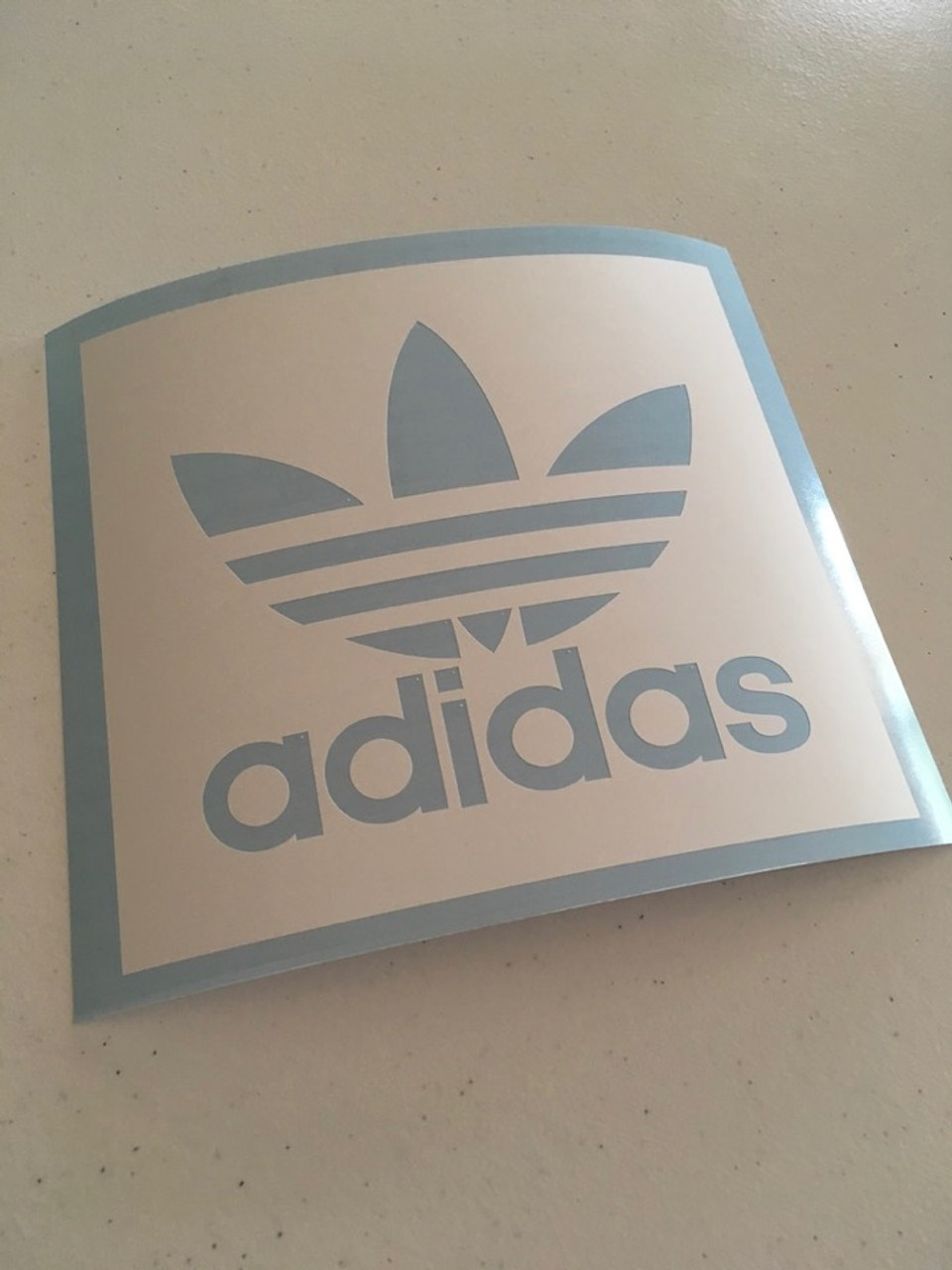 White Adidas Originals Logo