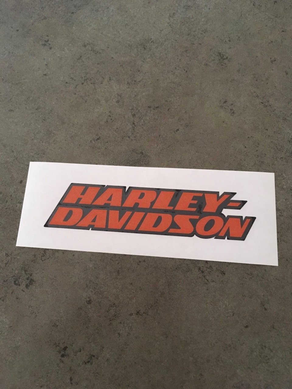 Harley Davidson Transfer Decals