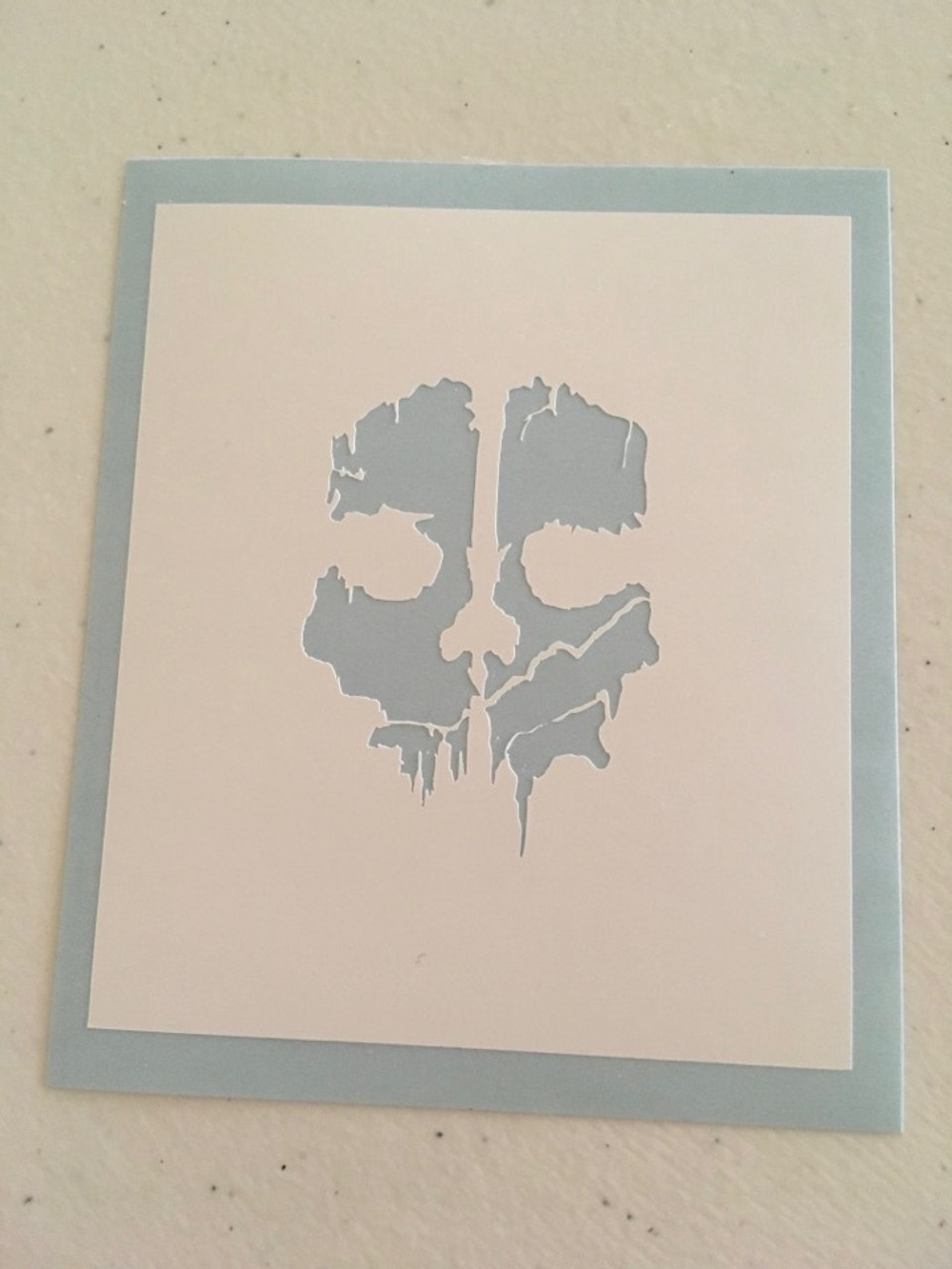 Call of Duty Ghost Skull Stencil call-of-duty-ghost-skull-stencil