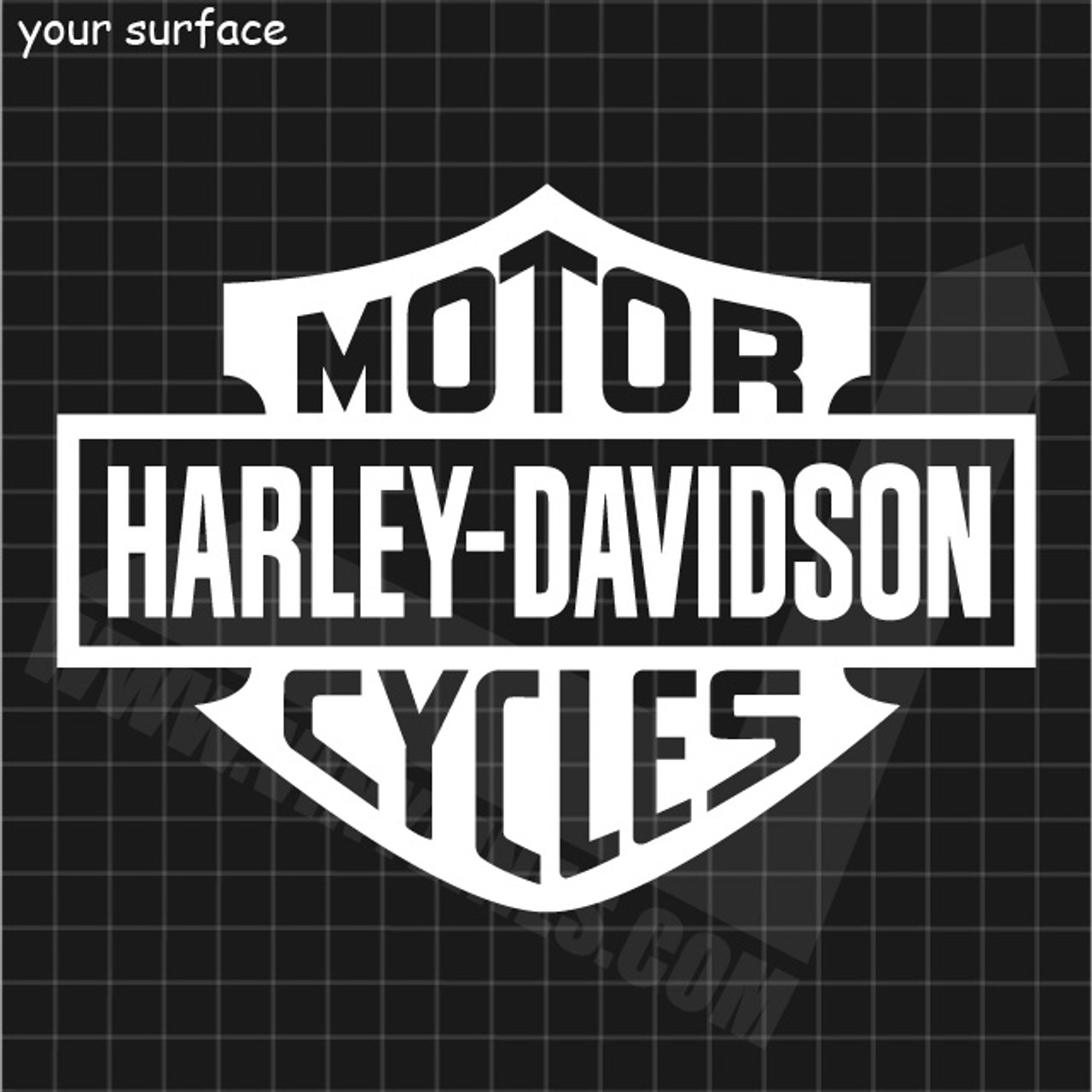 Harley Davidson Logo White - Sketch Transparent PNG - 1000x771 - Free  Download on NicePNG