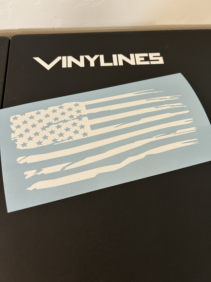 Skull Amercan Flag Vnyl Decal - Etsy