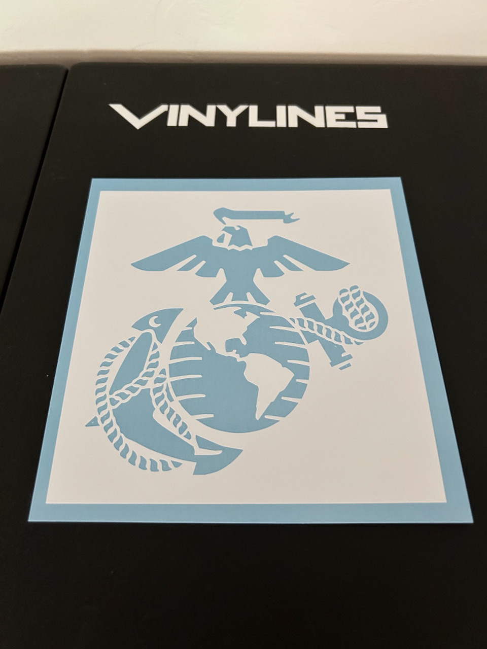 Marine Corps Eagle, Globe, Anchor Stencil - V2 marine-corps-eagle-globe-anchor-stencil-v2