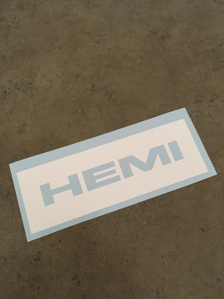HEMI Logo Paint Stencil