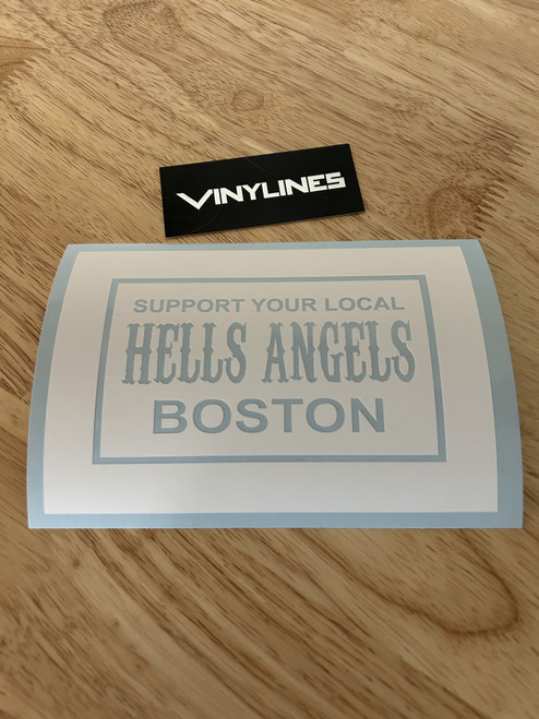 Shown without transfer tape.