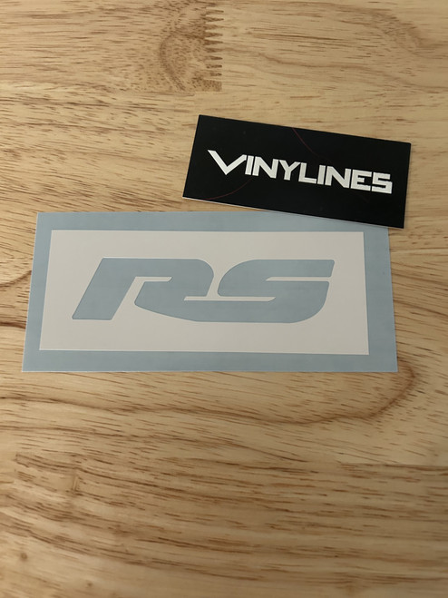 Shown without transfer tape.