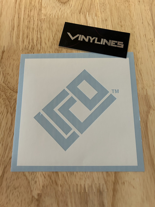 Shown without transfer tape