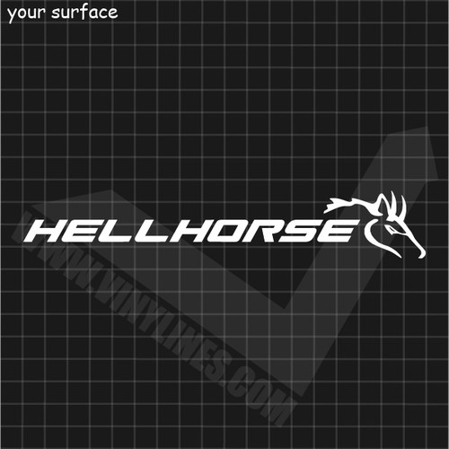 Hellhorse Logo Decal