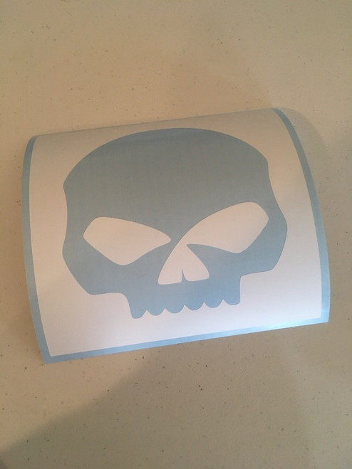 Solid Willie G Skull Stencil