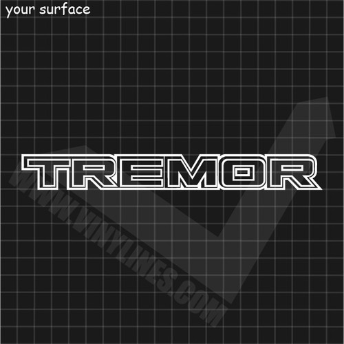 Ford Tremor Decal - Outlines