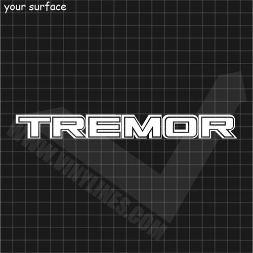 Ford Tremor Decal - Solid Center and Outline