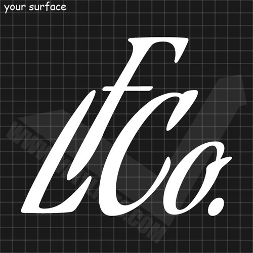 Illustrated example of the decal Illustrated example of the decal