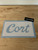 Shown without transfer tape