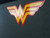 Classic Wonder Woman Symbol 2 Color Decal