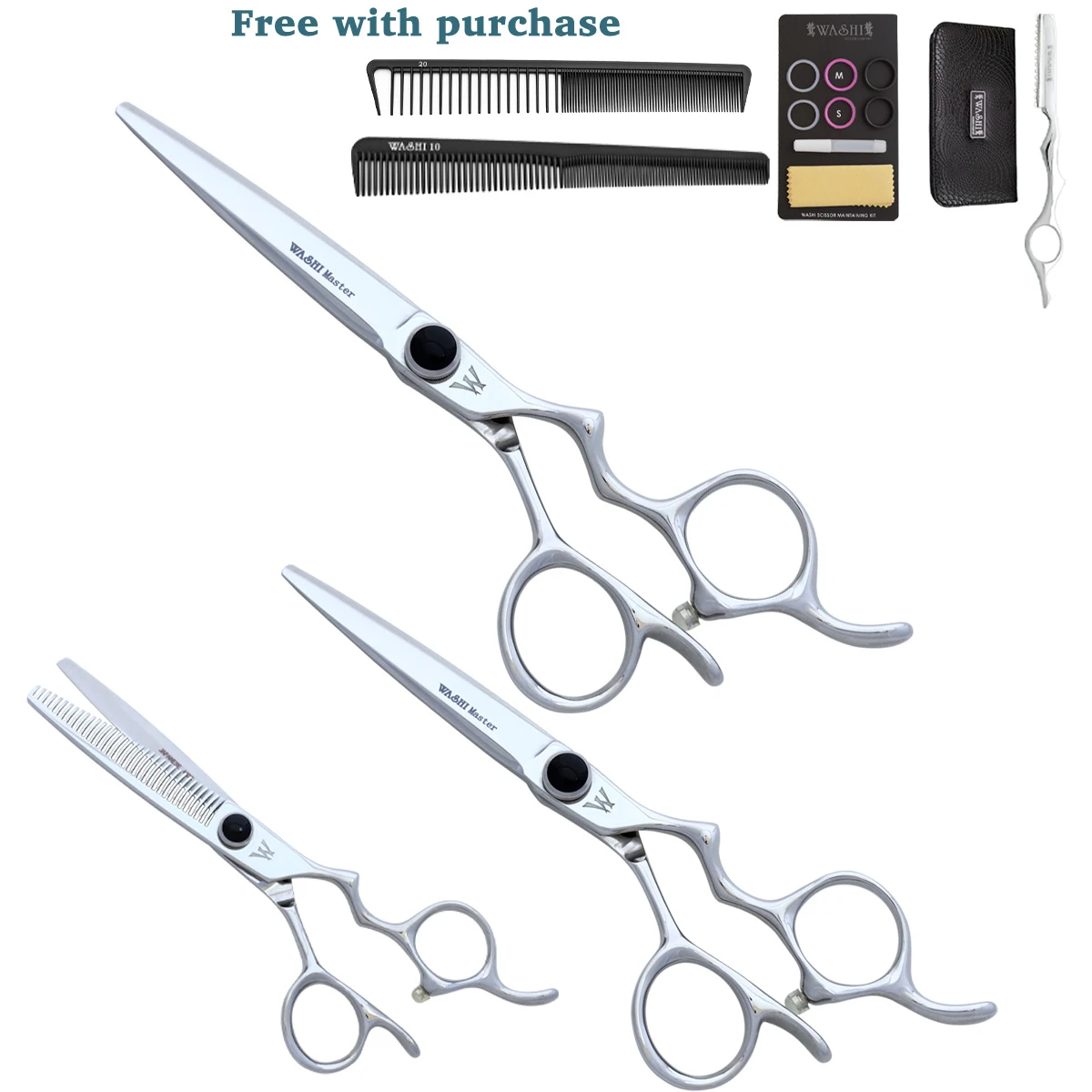 WASHI PROFESSIONAL SCISSORS Professional Hair Scissors WASHI#9F11 – WASHI SCISSORS (SLUX  main image 4