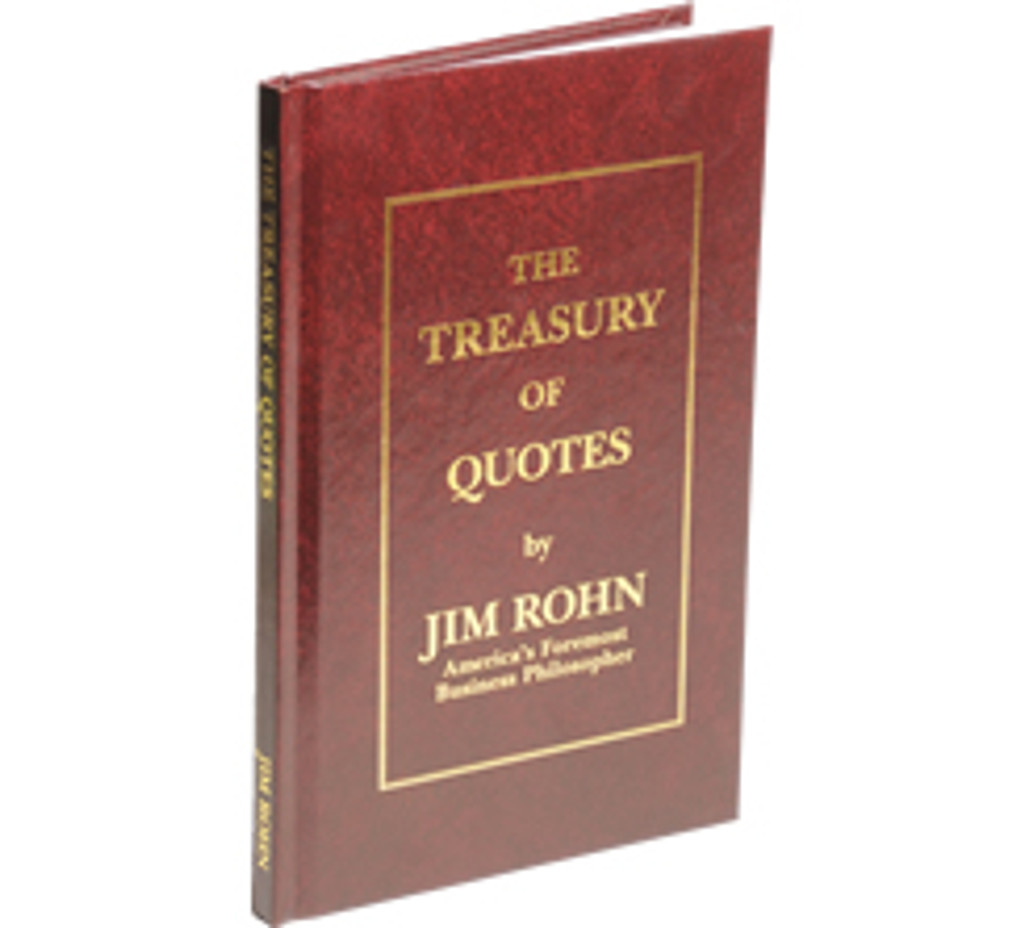 The Treasury of Quotes by Jim Rohn (Hardcover)