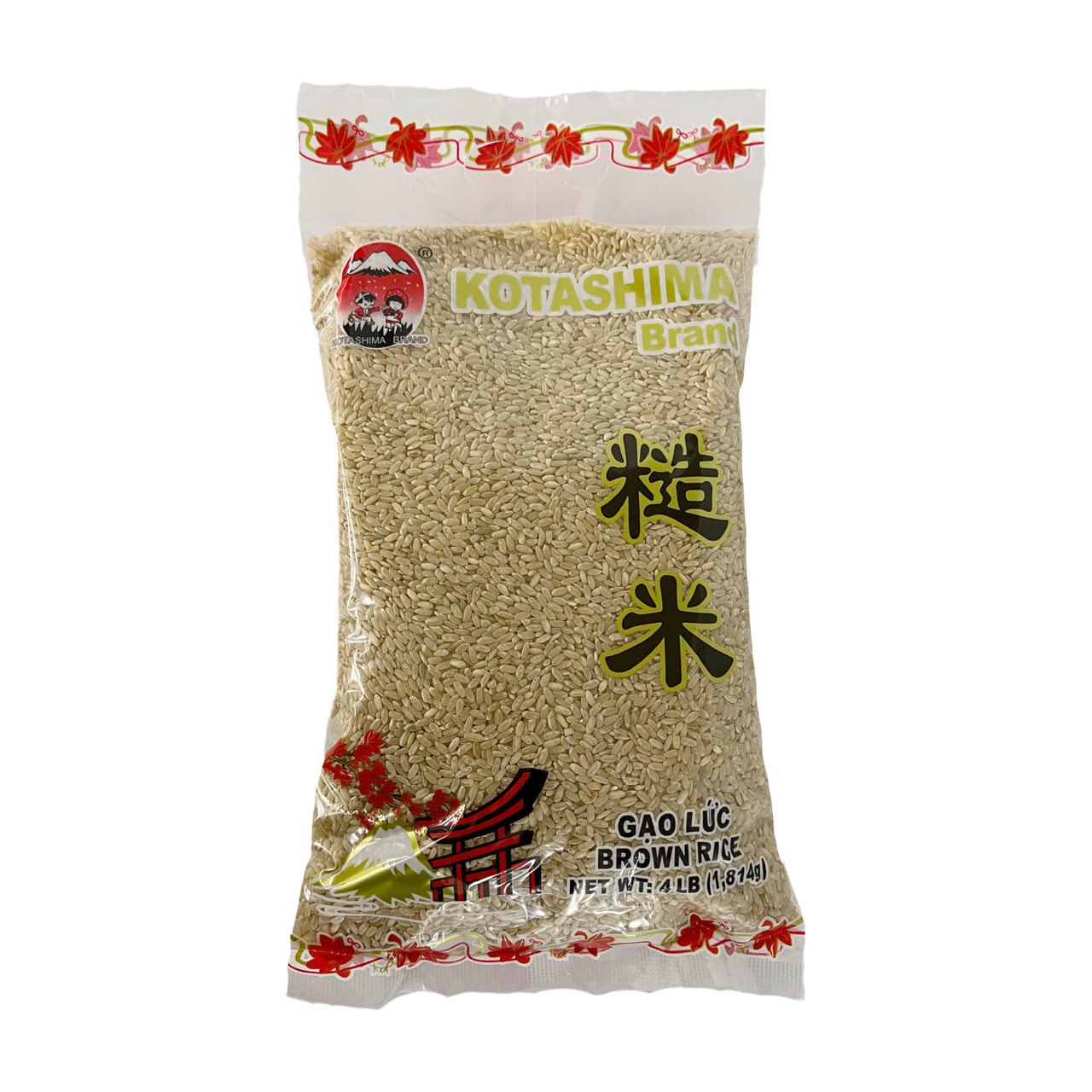 KOTASHIMABROWN RICE (GAO LUC) 12*4lbs Thai Kee Corporation 泰記