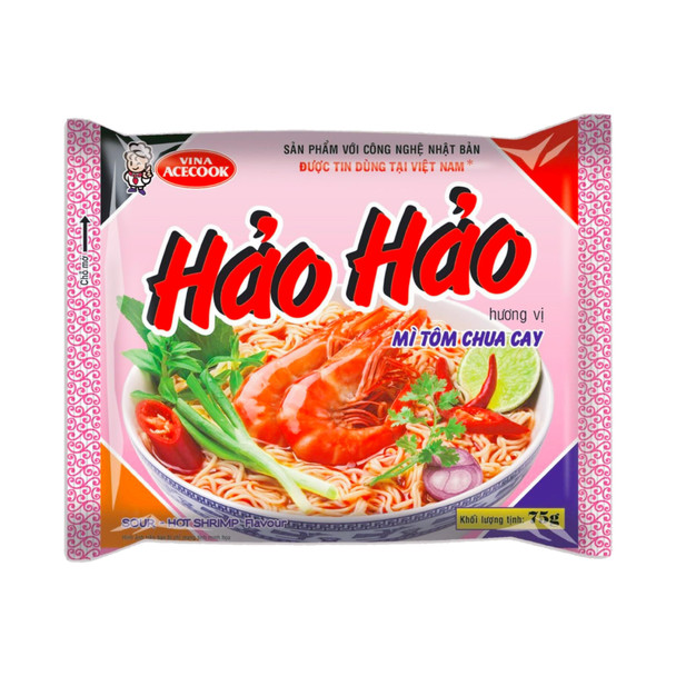 HAO HAO TOM YUM HOT SOUR SHRIMP(BAG) 32*2.7oz - Thai Kee