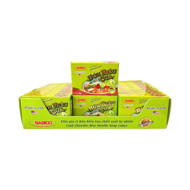 SABICO BUN RIEU SEASONING CUBE (1/8TRAY) 30*42g - Thai Kee Corporation 泰記