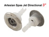 3" Inch Artesian Spas, 03-1208-52 Jet Insert, Island, South Seas, Directional, Stainless