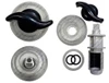 Costco® Evolution Spas Waterfall Knob Valve Assembly LED Light Style 2.5" Knob / Lever