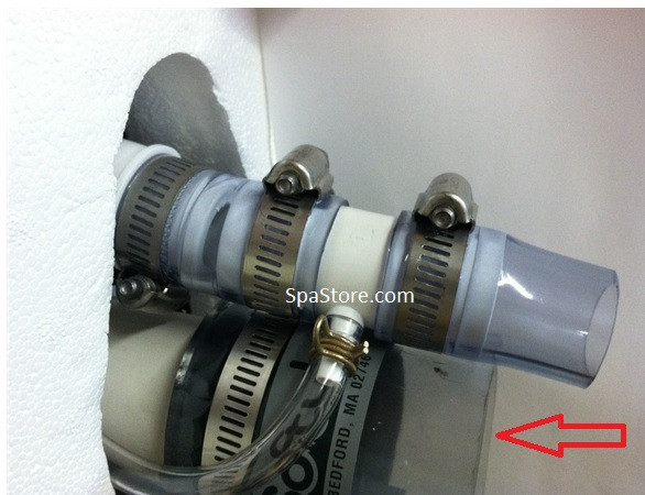 Softub Large Hose Clamp, Stainless Steel. For Use With Large Clear Hose