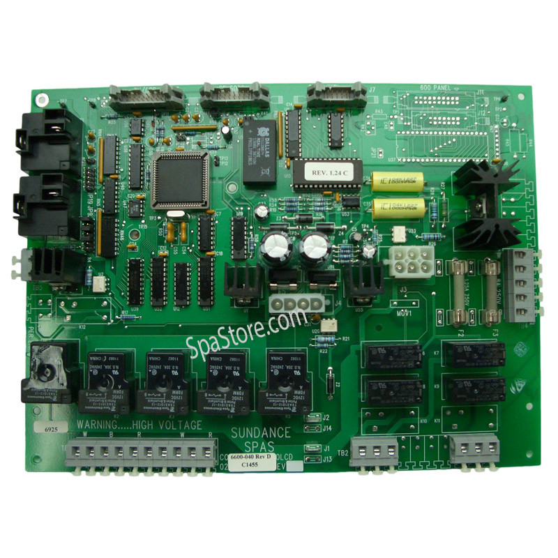 ✓ 6600-040, Sundance Spas Circuit Board, 1994 with Permaclear
