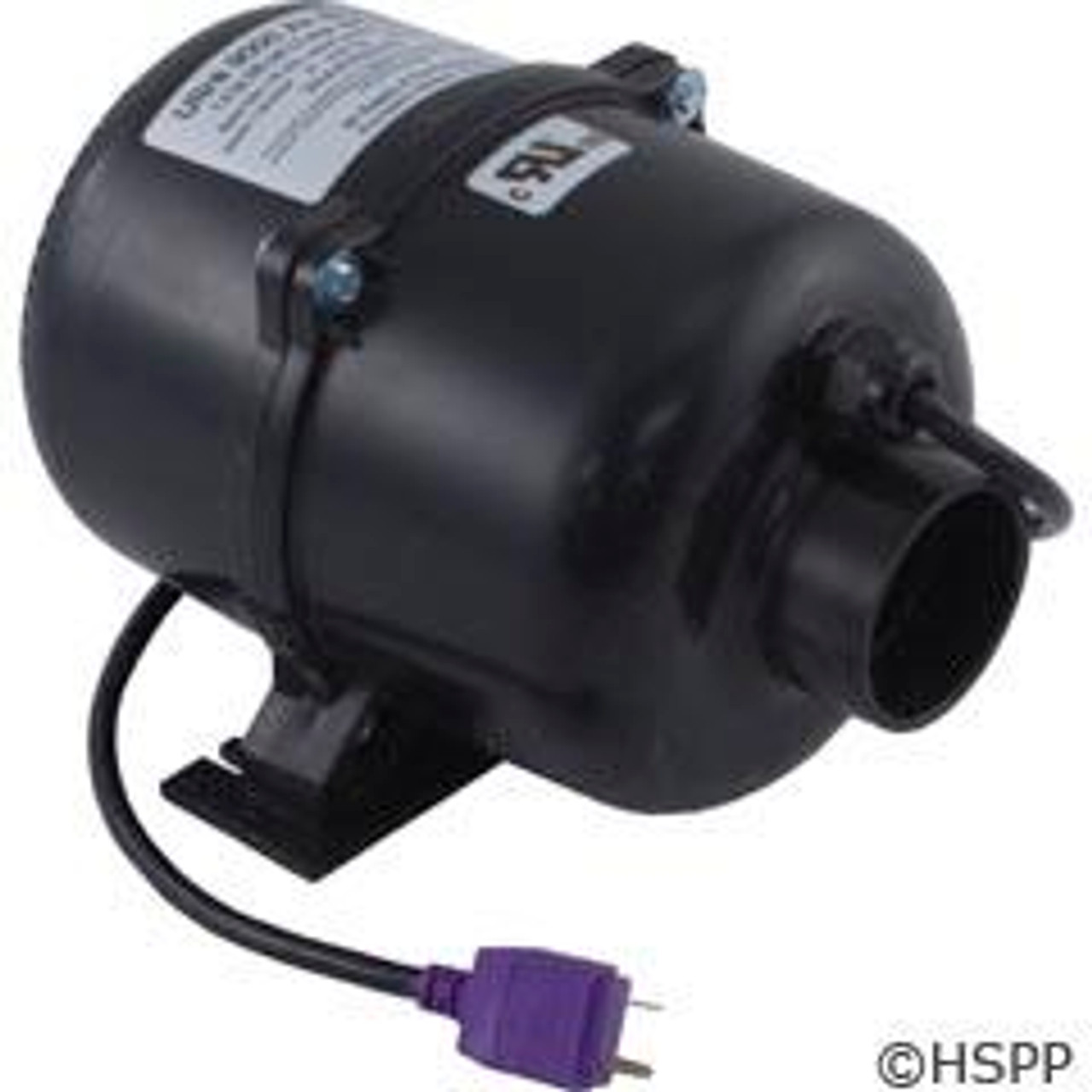 Blower, Air Supply Ultra 9000, 1.0hp, 230v,2.5A, Mini Molded