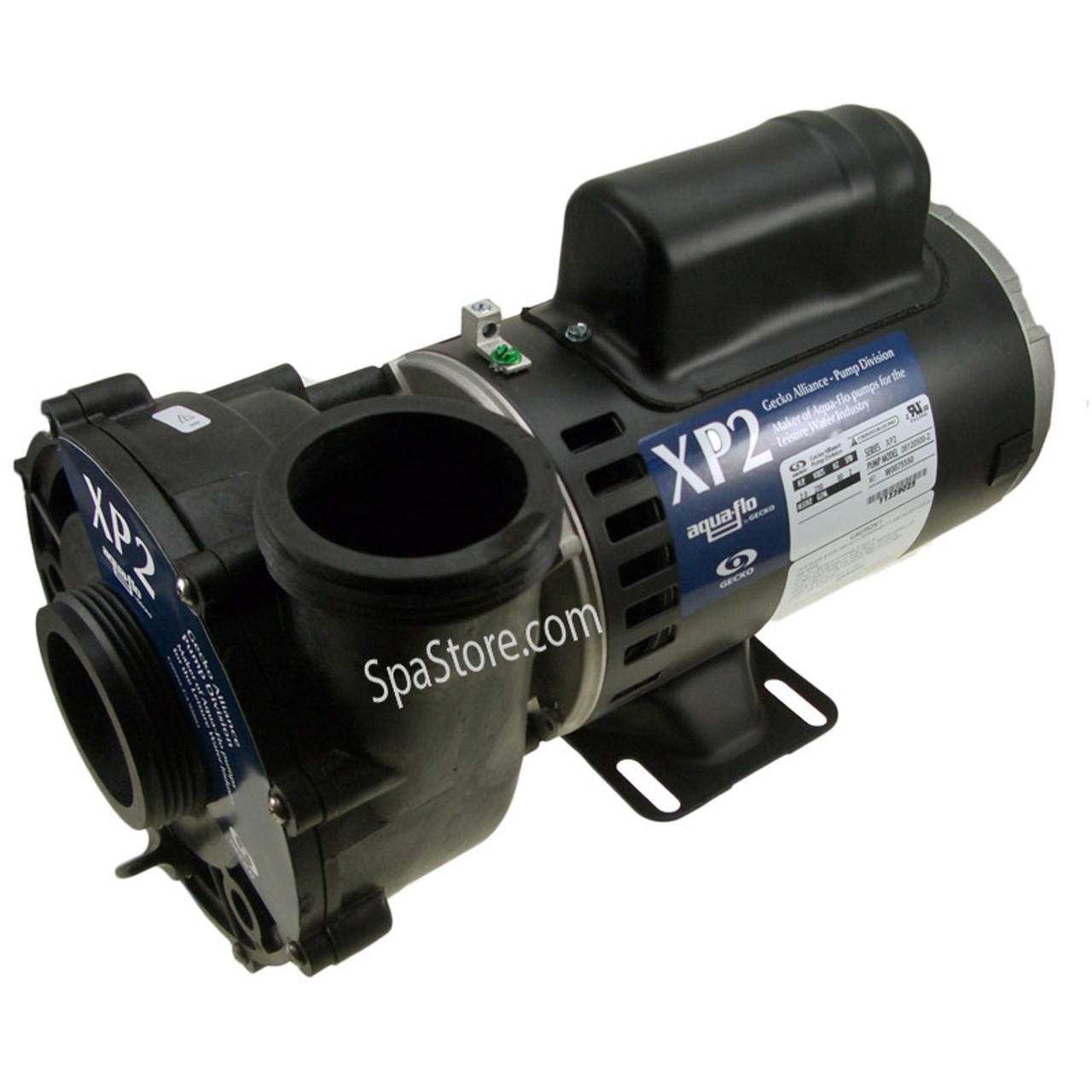 Caldera, Hot Spring, Limelight, Spa Pump, 2.0HP, 8.5/2.8Amp, 230V, 2 Speed,  48 Frame, 72197, No Rear Vent