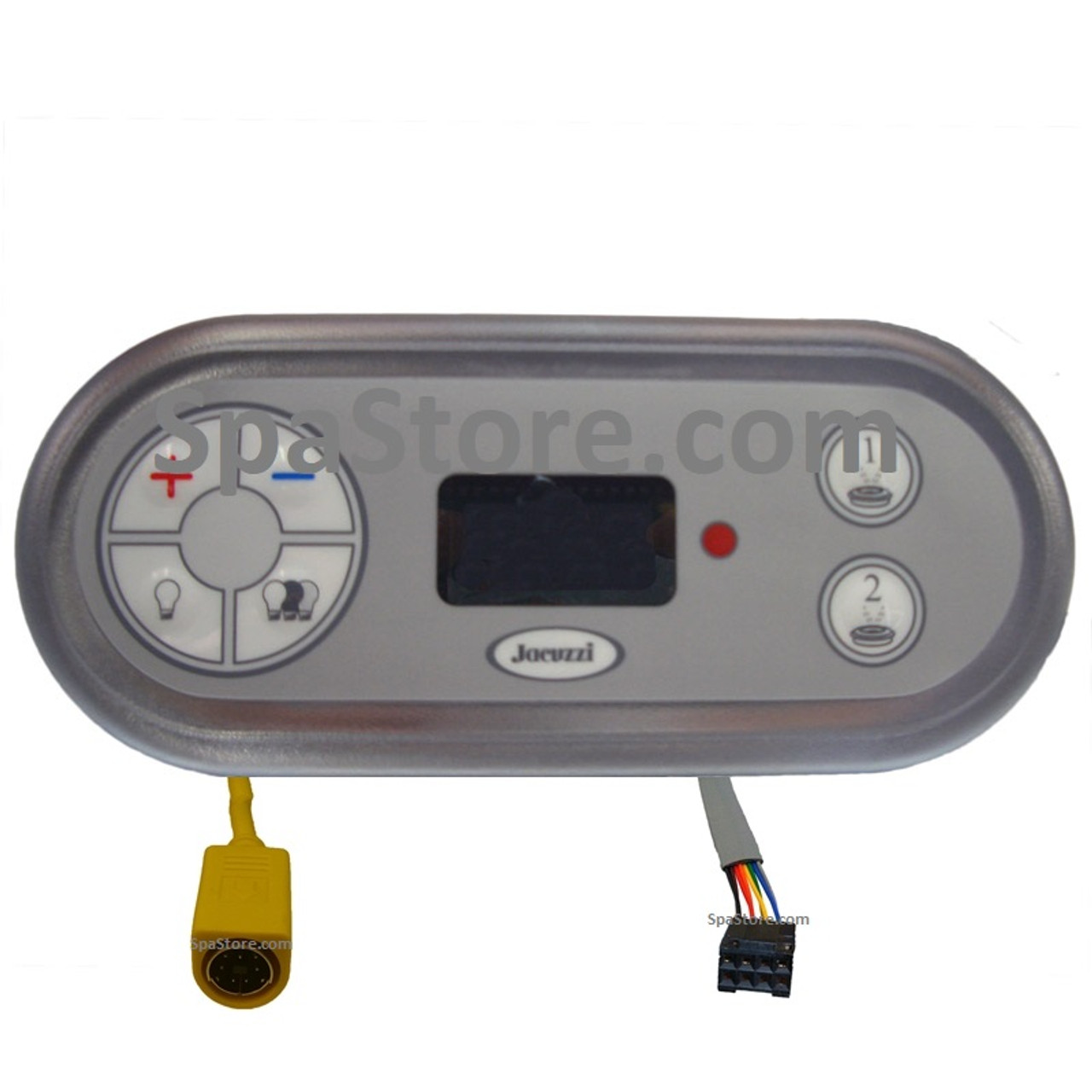 New Version 2013+ Jacuzzi® OEM Hot Tub, Spa, J-LX®, J-LXL® Control Panel,  LED, 2-Pump System , Yellow Connector