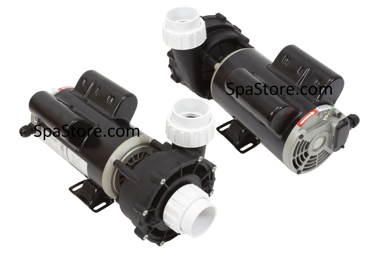 ✓ LA Spas Pump 2 Speed 230 Volt 3450/1725 RPM Replaced Aqua flo