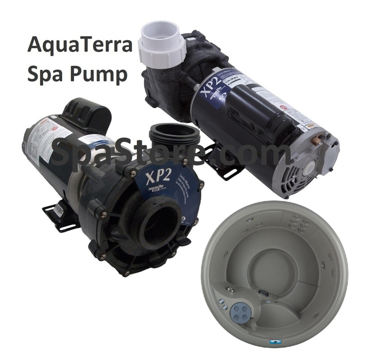 ✓ Current Version Drop In Direct Fit AquaTerra® Newport Spa