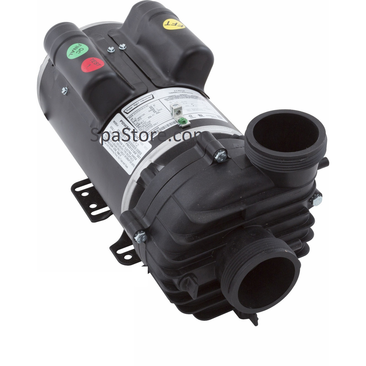 Latest Version Cal Spas Pump 2 Speed Replaced Obsolete 5KCP39TN4212X  Marathon Power Right PRC4212X 2 Speed, 230 Volt, 56 Frame, Pump/Motor.  Amps: 