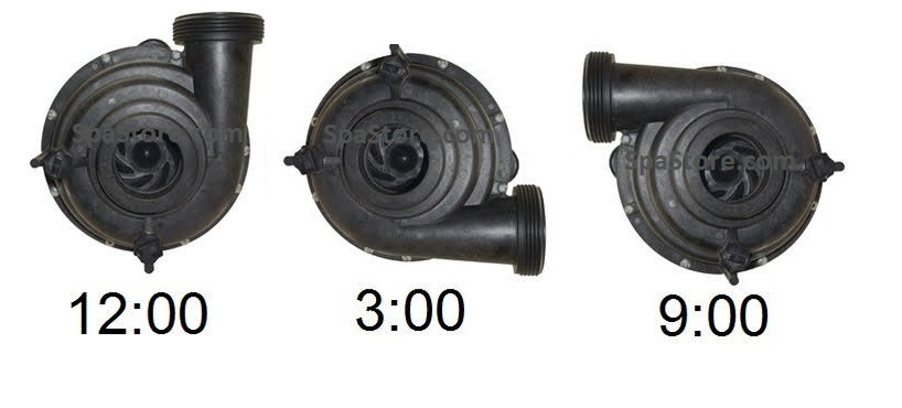 ✓ 1 Speed, 2.5 HP, Jacuzzi® J-385 Hot Tub Spa Pump 230 Volt