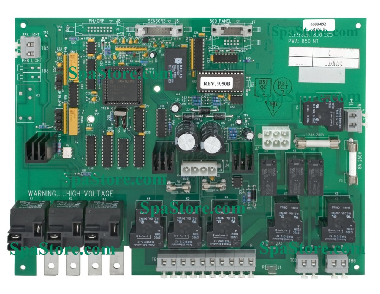 NATIONAL TV SERVICE GENERATOR 848A ✓Latest Version 2002 Sundance® Spas Cameo Circuit Board