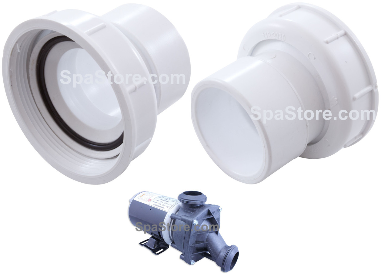 ✓Jacuzzi Pump Union Special Snout Fit 2
