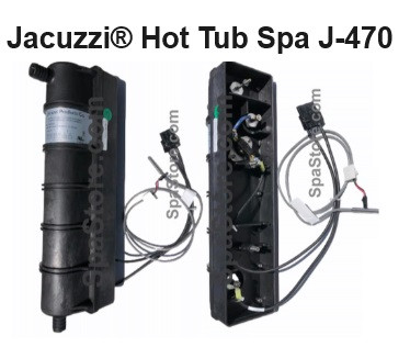 ✓Latest Version Jacuzzi® Hot Tub Spas J-470 Fits 10/2016+ Black