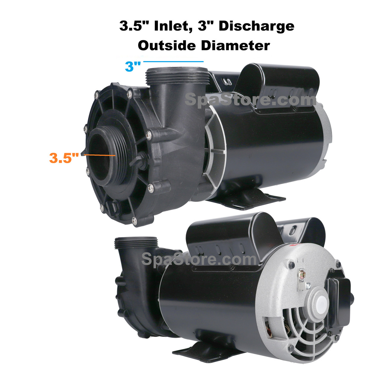 Arctic Spas Pump LX 56WUA400-2/6 Replacement Pump, 230V, 4hp, 56F