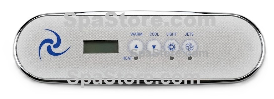 Realtech Spa Button Nordic Hot Tub Spa Topside Control Panel Replacement 4 Buttons Warm ...