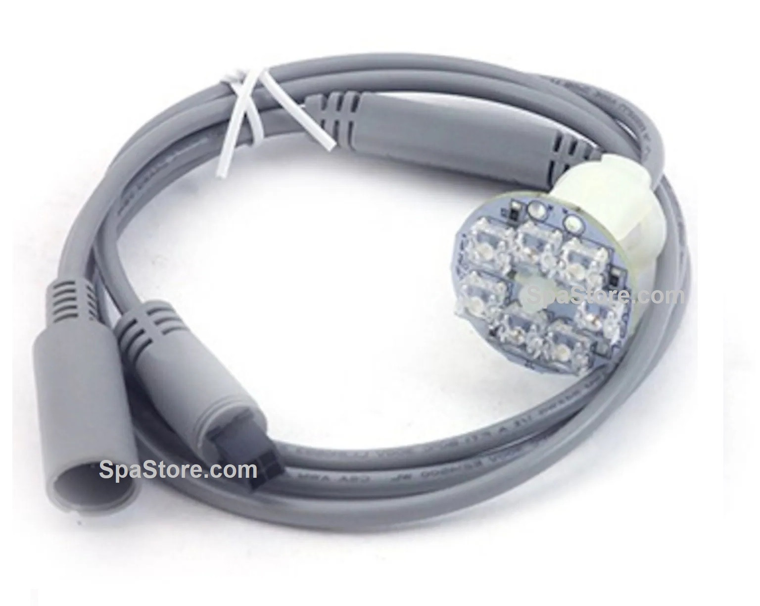 Spa Light Module Artesian Spas 7 LED With Y Cable Round Socket & Square 4 Plug Fits Into ...