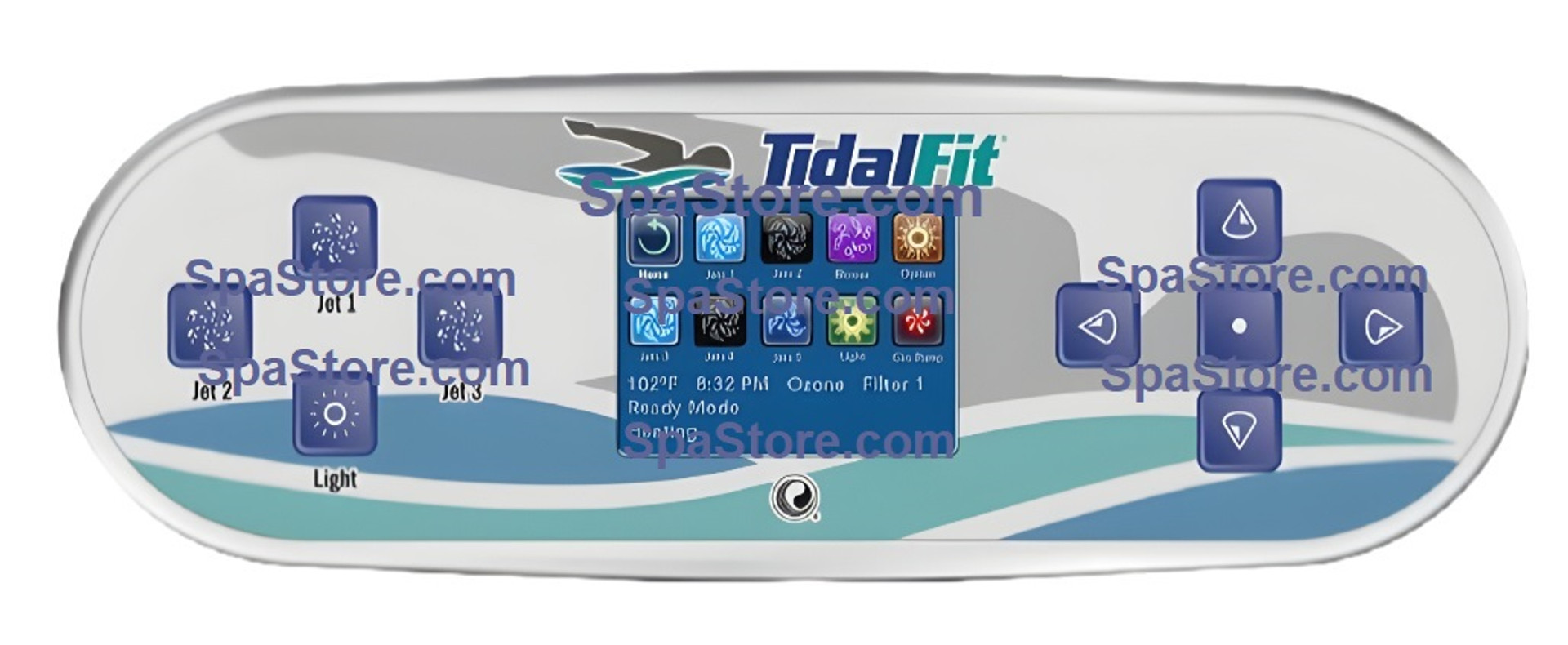 Artesian Spas Swim Spa Tidal Fit Dual Temp DTL14 Topside Spa Control
