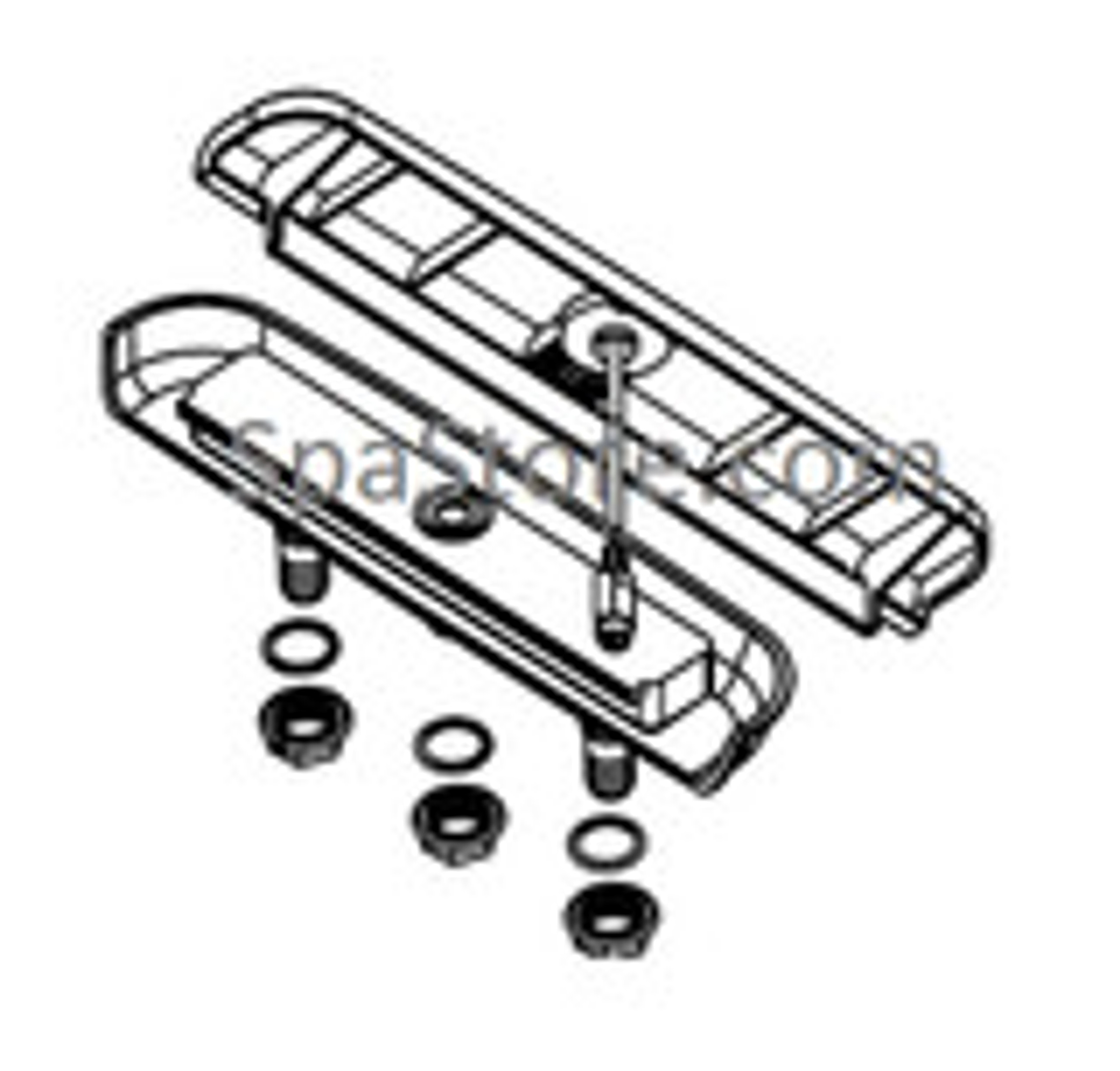 Jacuzzi® J300 Series Waterfall KIT Assembly Replacement 20072015 NEW