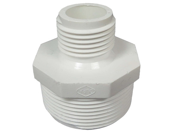 6540-244, Sundance Spas Drain Adapter, 0.75" MHT x 1.5" MIPT